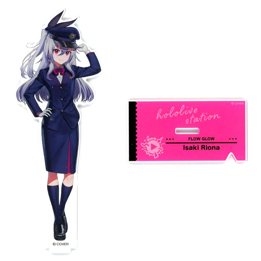 Otosaki Riona Acrylic Stand Hololive Station Ver. Vol. 4 Virtual YouTuber Hololive Hololive Production Official Shop in Tokyo Station [USED]