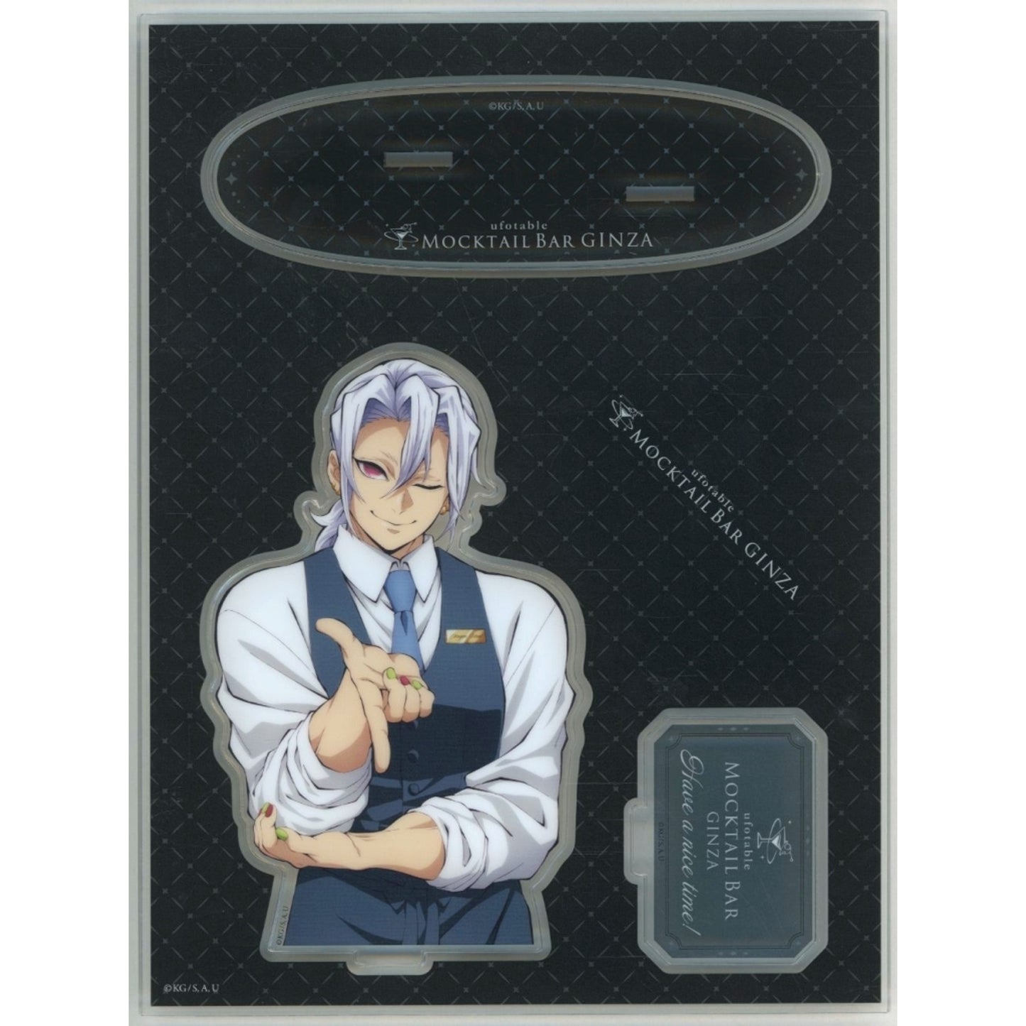 Tengen Uzui Demon Slayer ufotable Mocktail Bar Ginza Todays Surprise Bartender Bust-Up Acrylic Stand Daily Dessert Ltd Goods [USED]