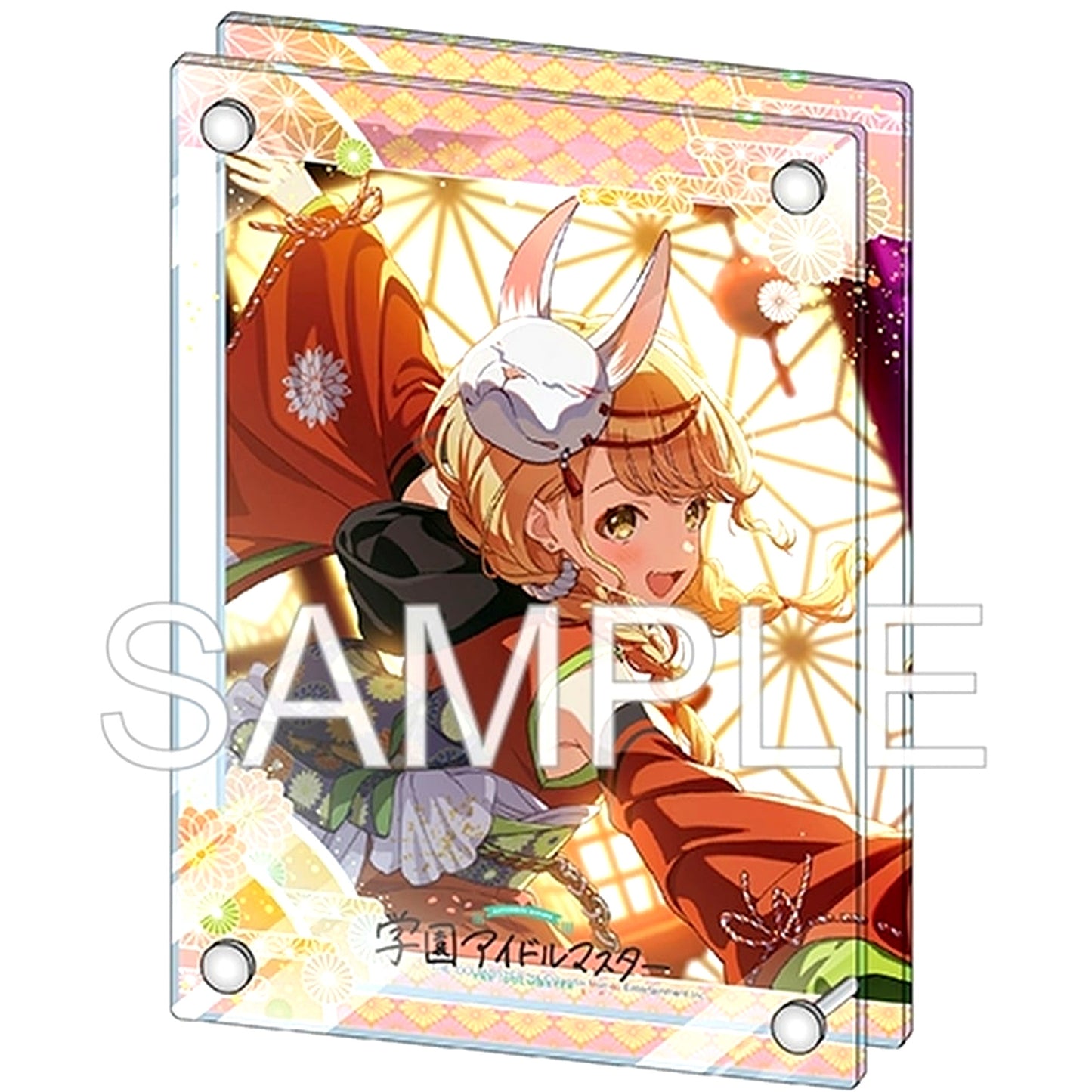 Kotone Fujita Kangiku Ver. Gakuen Idolmaster Diorama Acrylic Panel [USED]