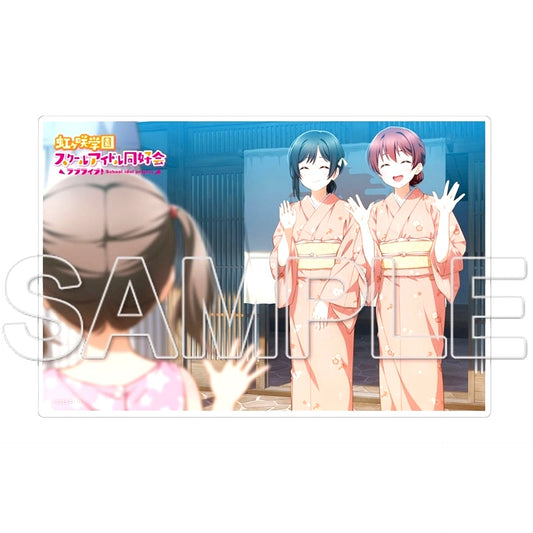 Emma Verde & Shioriko Mifune 2 Mini Acrylic Plate Love Live! Nijigasaki High School Idol Club [USED]