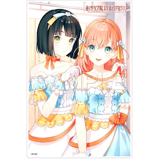 Kaho Hinoshita & Ginko Momose Mini Acrylic Plate Love Live! Hasunosora Girls' High School Idol Club [USED]