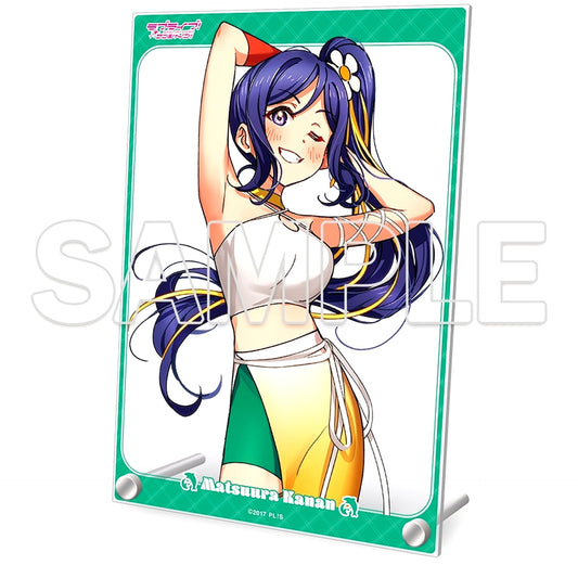 Kanan Matsuura A5 Acrylic Panel Aqours Love Live! Sunshine!! [USED]