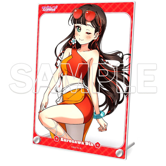 Dia Kurosawa A5 Acrylic Panel Aqours Love Live! Sunshine!! [USED]