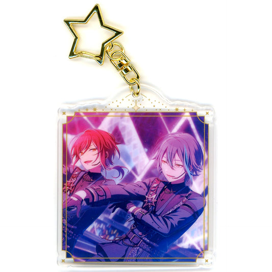 Hatsune Miku: Colorful Stage! X Ensemble Stars!! Rui Kamishiro Natsume Sakasaki A Show Where Magic and Invention Intertwine Before Special Training Acrylic Keychain Collection Keychains [USED]