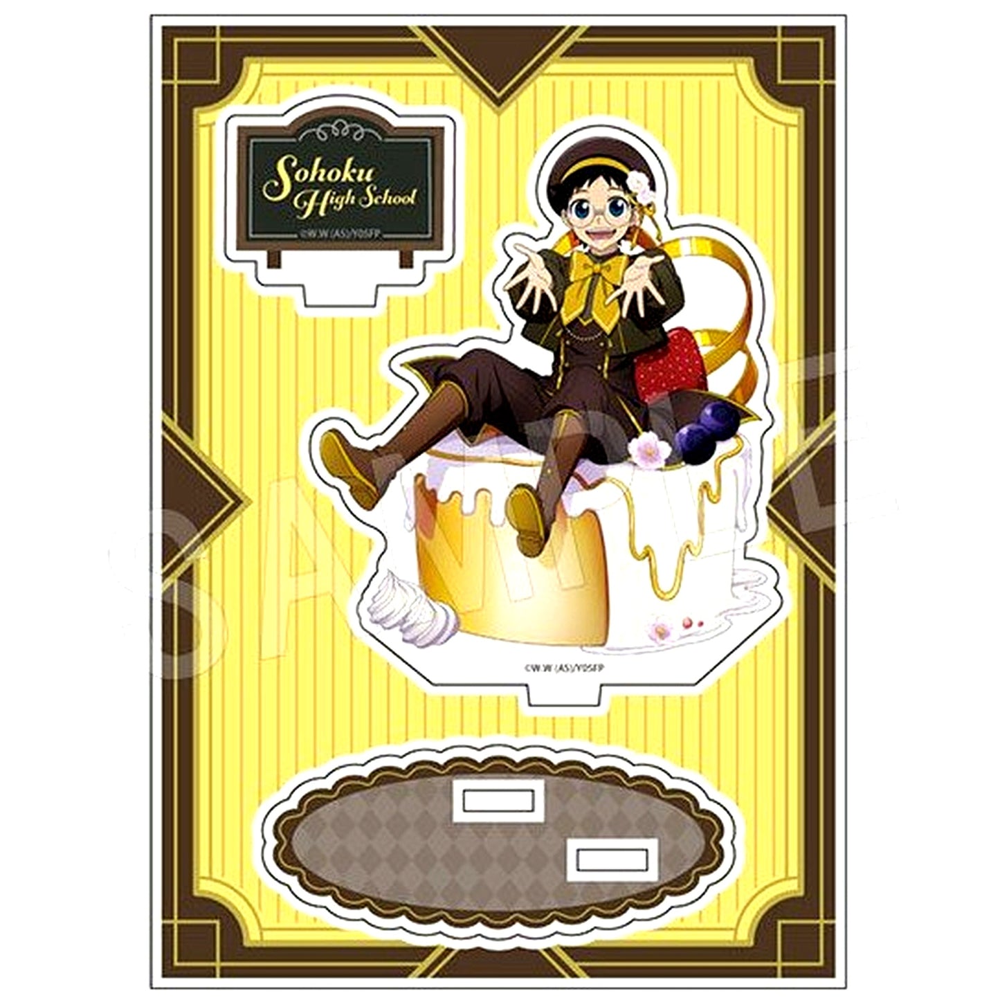 Sakamichi Onoda Acrylic Stand Sweets Time Ver. Yowamushi Pedal Limit Break Chugaionline 2025 Summer Fair in Marui [USED]