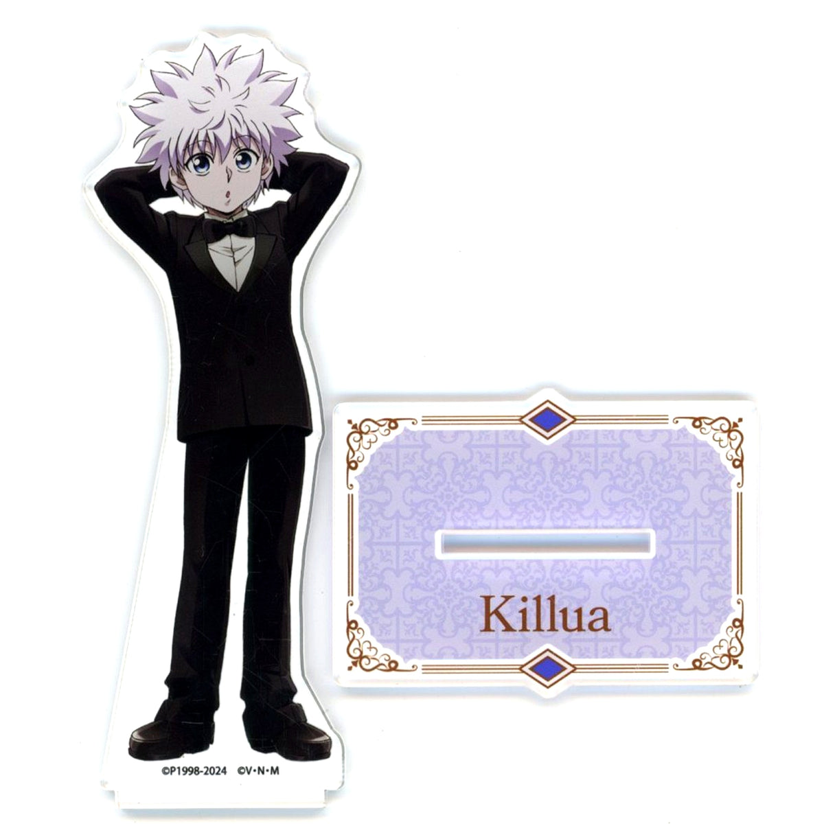 Killua Zoldyck Suit Ver. Hunter x Hunter Jump Festa 2025 Goods Big Acrylic Stand [USED]