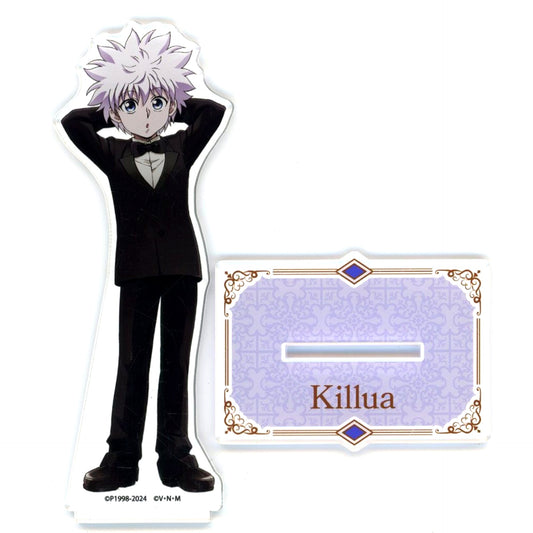 Killua Zoldyck Suit Ver. Hunter x Hunter Jump Festa 2025 Goods Big Acrylic Stand [USED]