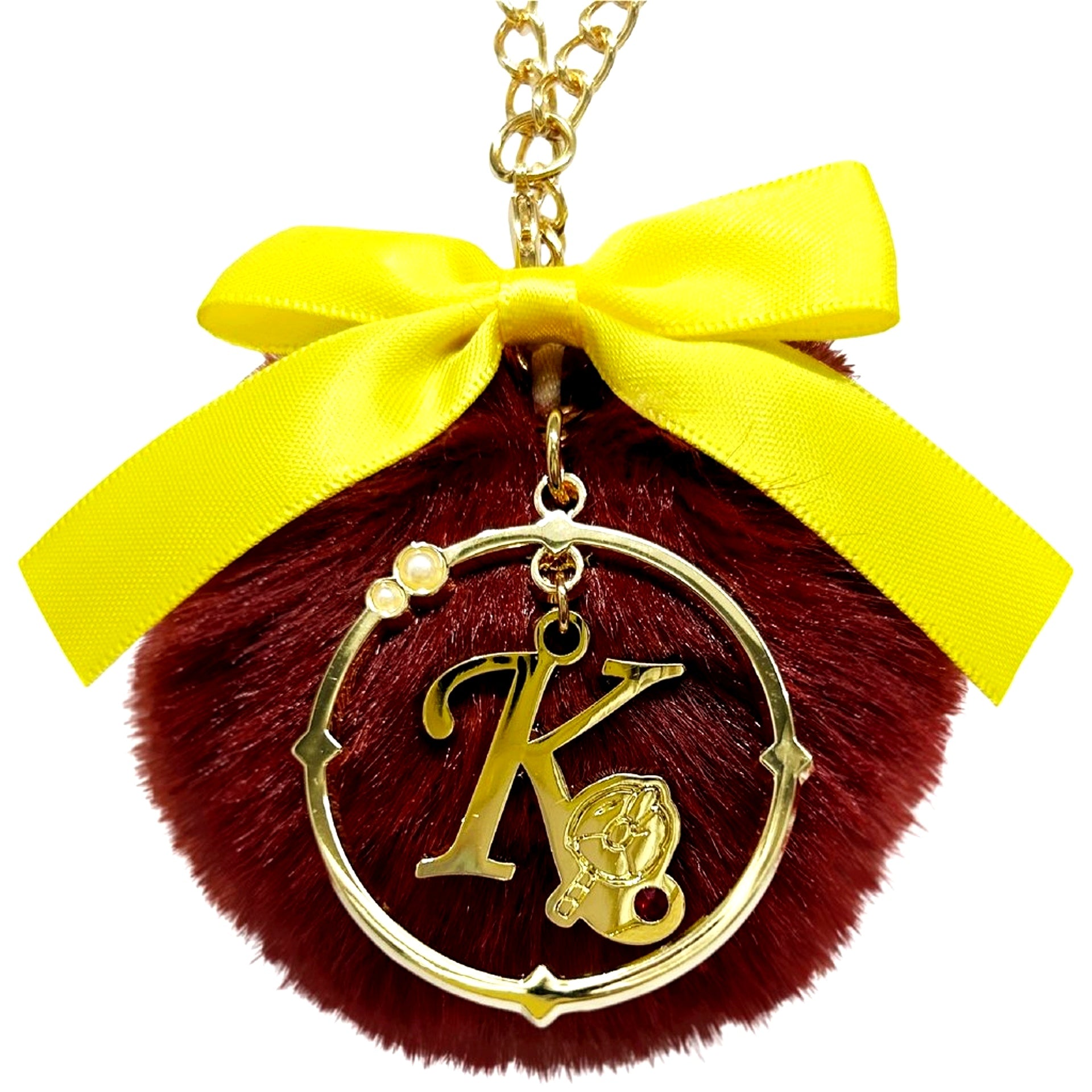 Kalim Al-Asim Disney Twisted-Wonderland Yura Yura Fur Bag Charm Vol.2 [USED]