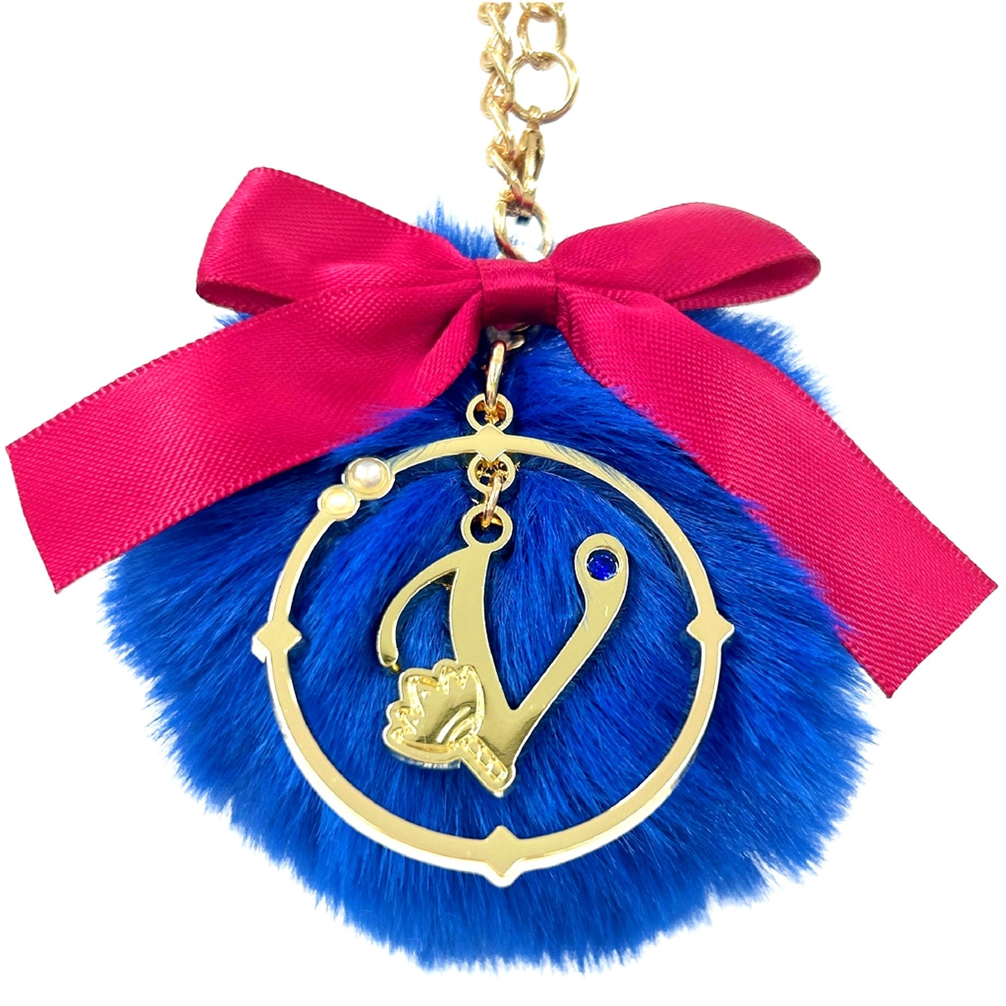 Vil Schoenheit Disney Twisted-Wonderland Yura Yura Fur Bag Charm Vol.2 [USED]