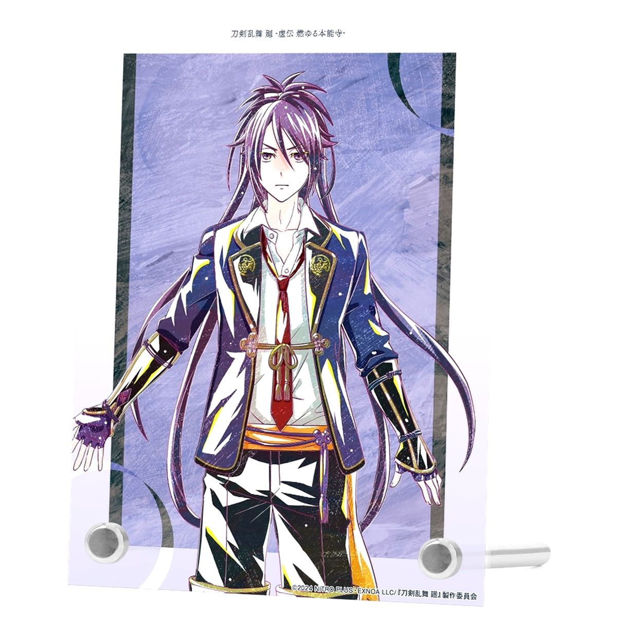 Fudou Yukimitsu Touken Ranbu Kai Kyoden Ani-Art 2nd Series A6 Acrylic Panel [USED]