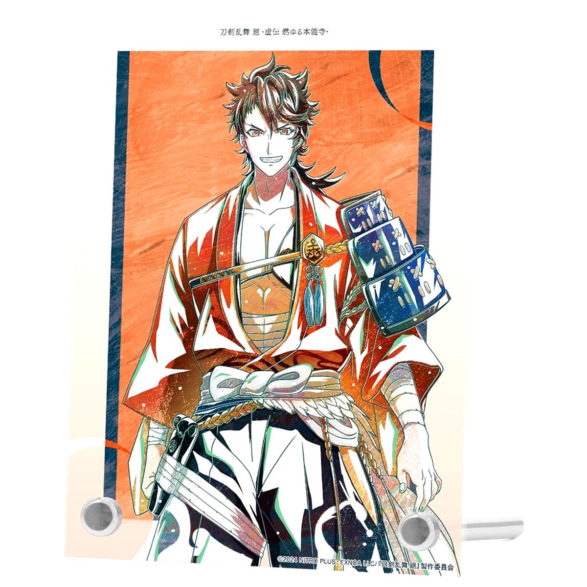 Mutsunokami Yoshiyuki Touken Ranbu Kai Kyoden Ani-Art 2nd Series A6 Acrylic Panel [USED]