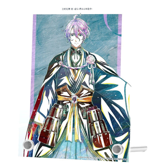Kasen Kanesada Touken Ranbu Kai Kyoden Ani-Art 2nd Series A6 Acrylic Panel [USED]