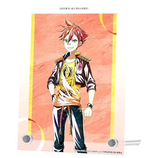 Aizen Kunitoshi Touken Ranbu Kai Kyoden Ani-Art 2nd Series A6 Acrylic Panel [USED]