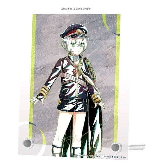 Hotarumaru Touken Ranbu Kai Kyoden Ani-Art 2nd Series A6 Acrylic Panel [USED]