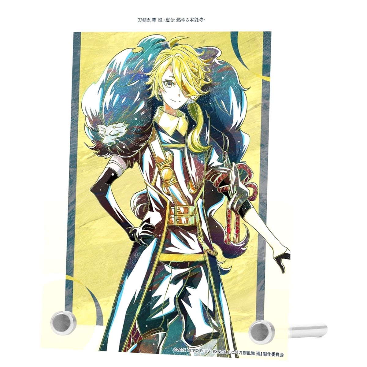 Shishiou Touken Ranbu Kai Kyoden Ani-Art 2nd Series A6 Acrylic Panel [USED]