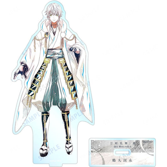 Tsurumaru Kuninaga Touken Ranbu Kai Kyoden Ani-Art 2nd Series Big Acrylic Stand [USED]
