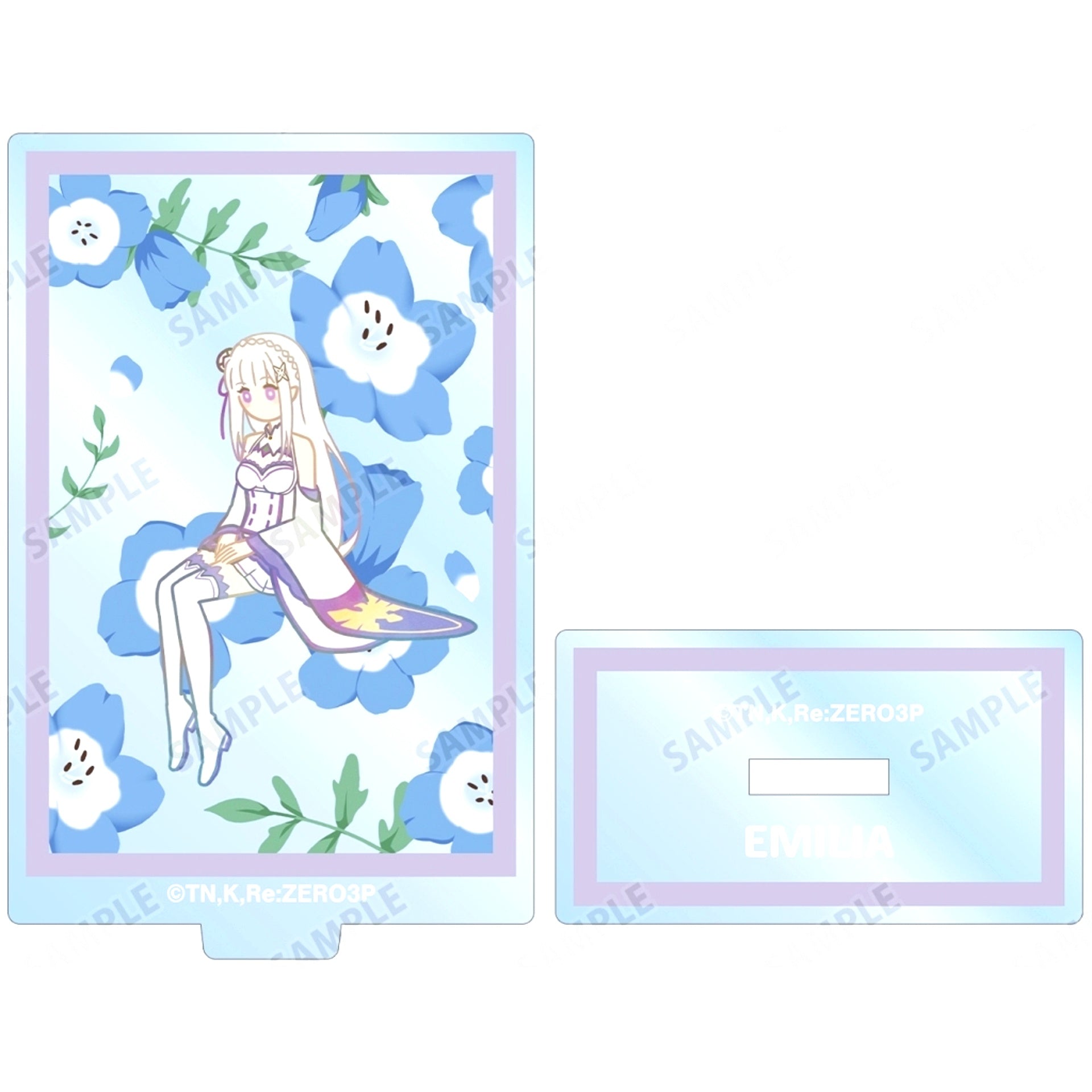 Emilia Re:ZERO -Starting Life in Another World- Trading Botania Acrylic Stand [USED]