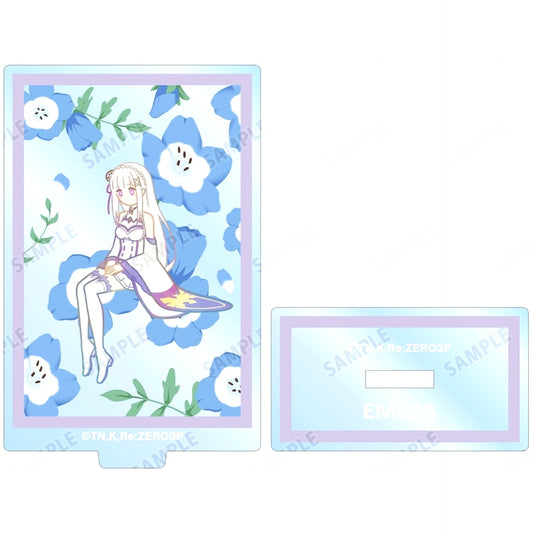 Emilia Re:ZERO -Starting Life in Another World- Trading Botania Acrylic Stand [USED]