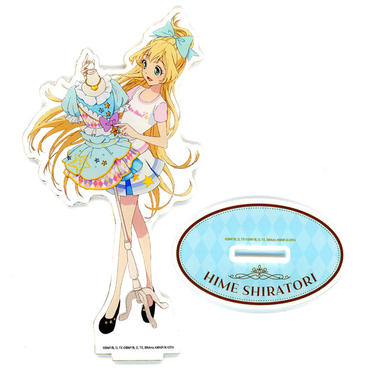 Hime Shiratori Illustration Acrylic Stand All Aikatsu! Stage Dress Collection in Yokohama Coast [USED]