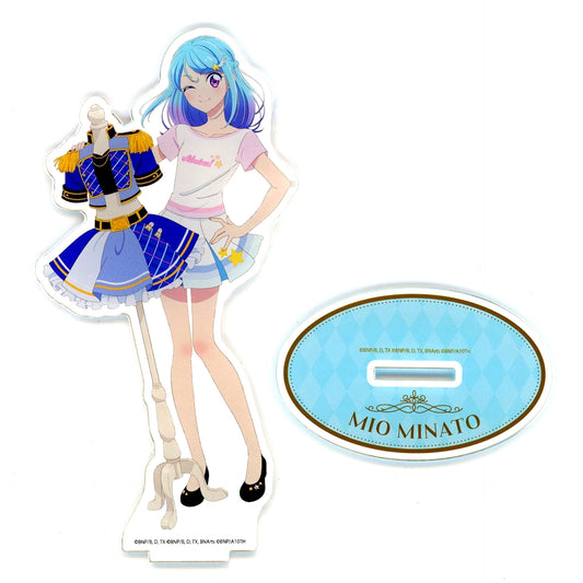 Mio Minato Illustration Acrylic Stand All Aikatsu! Stage Dress Collection in Yokohama Coast [USED]