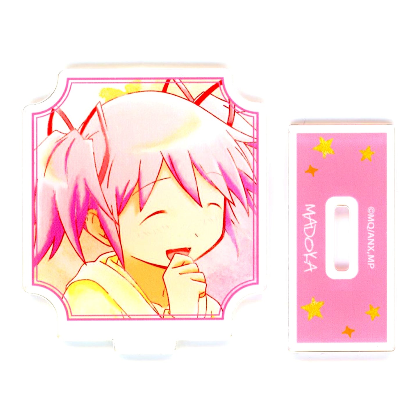 Madoka Kaname Puella Magi Madoka Magica the Movie Rebellion Trading Ani-Art aqua label Vol. 4 Acrylic Stand Bilibili World 2025 Goods [USED]