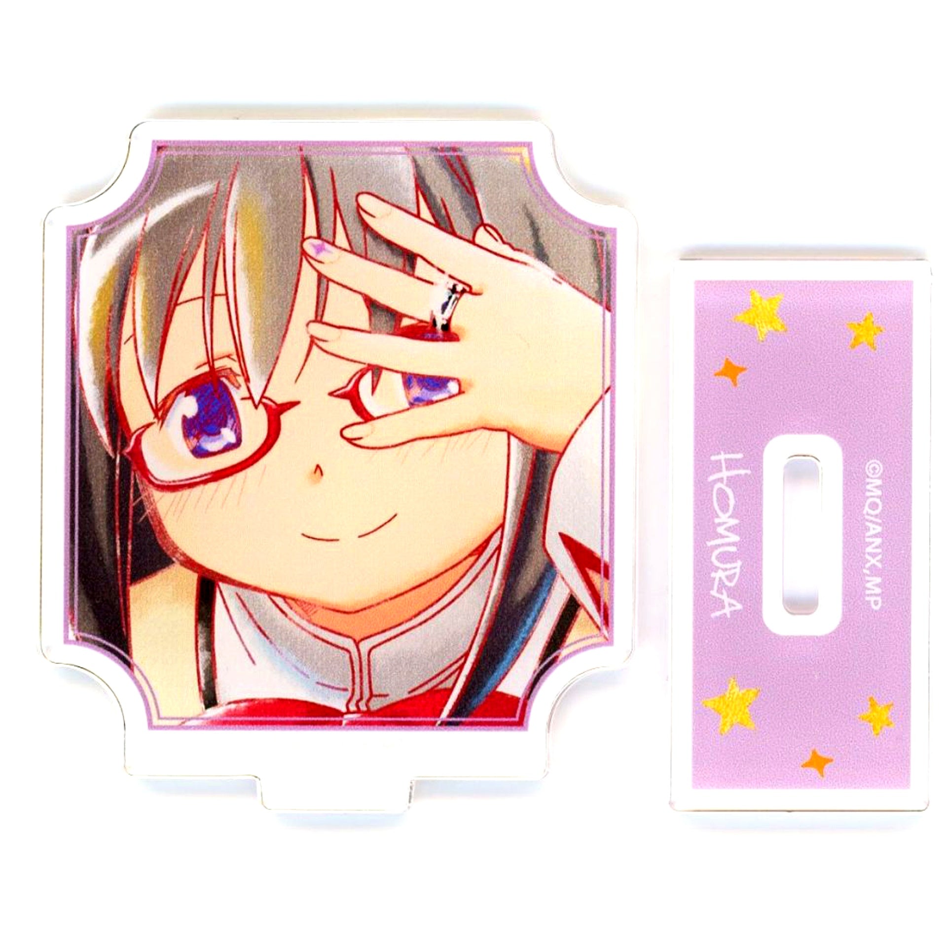 Homura Akemi School Uniform Puella Magi Madoka Magica the Movie Rebellion Trading Ani-Art aqua label Vol. 4 Acrylic Stand Bilibili World 2025 Goods [USED]