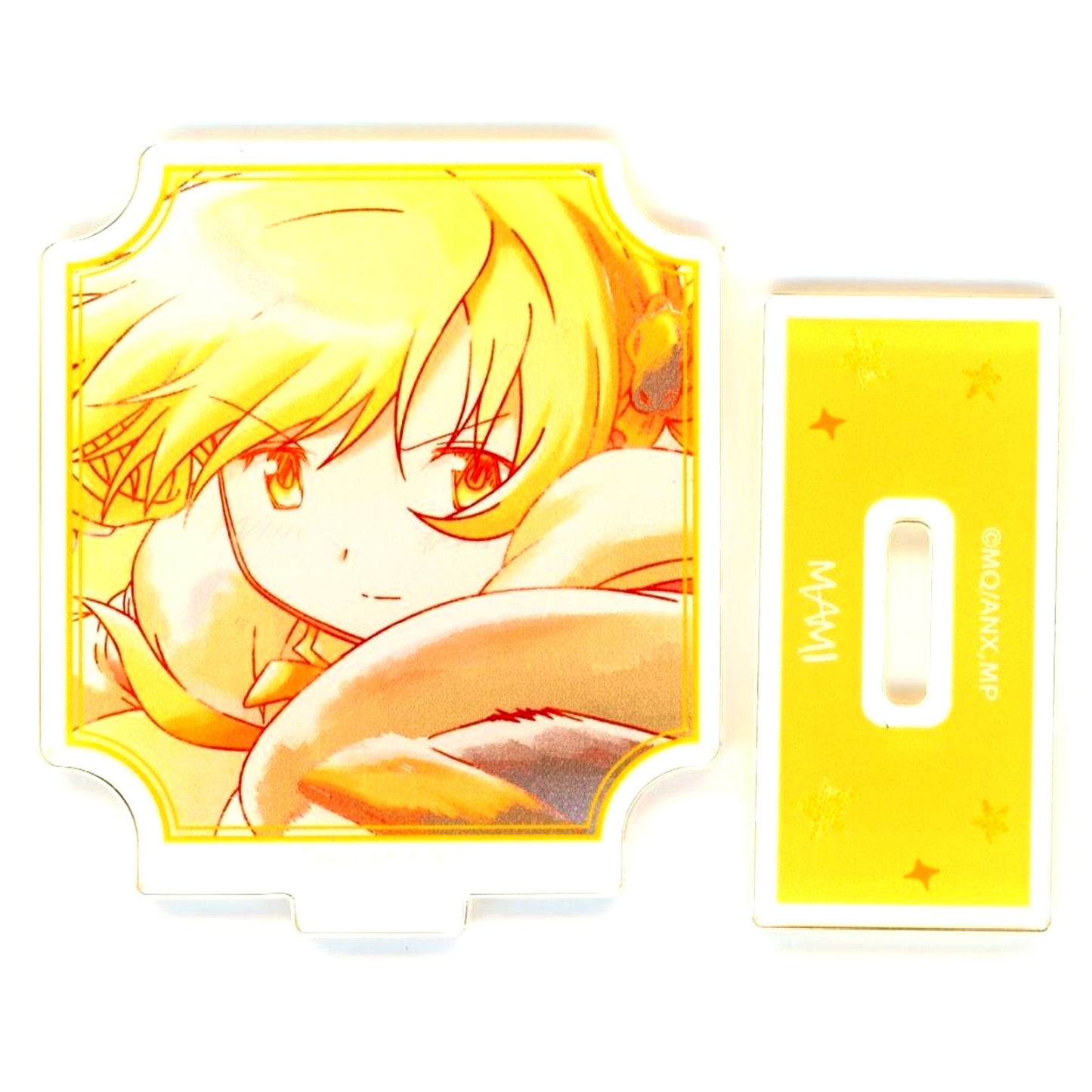 Mami Tomoe Magical Girl Puella Magi Madoka Magica the Movie Rebellion Trading Ani-Art aqua label Vol. 4 Acrylic Stand Bilibili World 2025 Goods [USED]