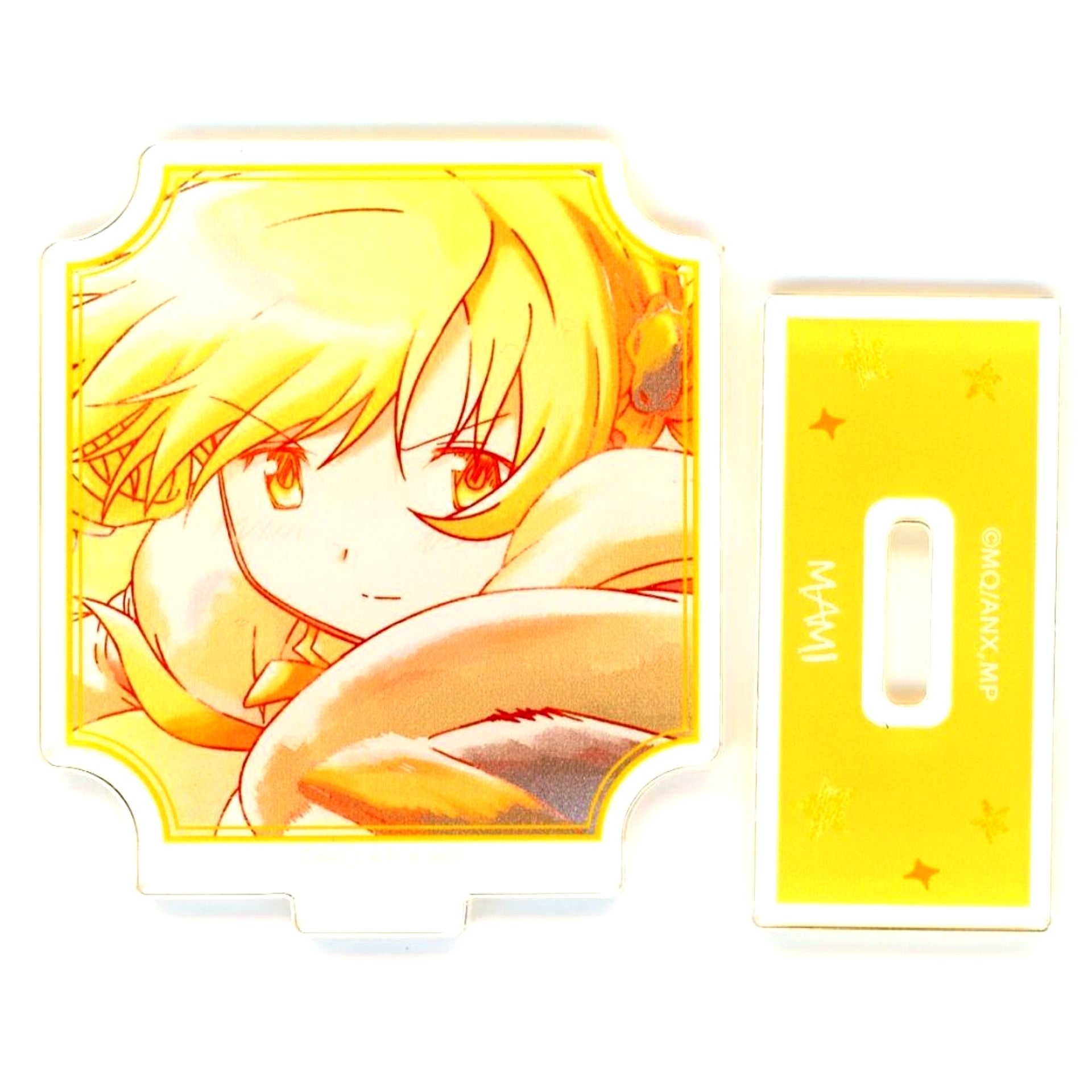 Mami Tomoe Magical Girl Puella Magi Madoka Magica the Movie Rebellion Trading Ani-Art aqua label Vol. 4 Acrylic Stand Bilibili World 2025 Goods [USED]