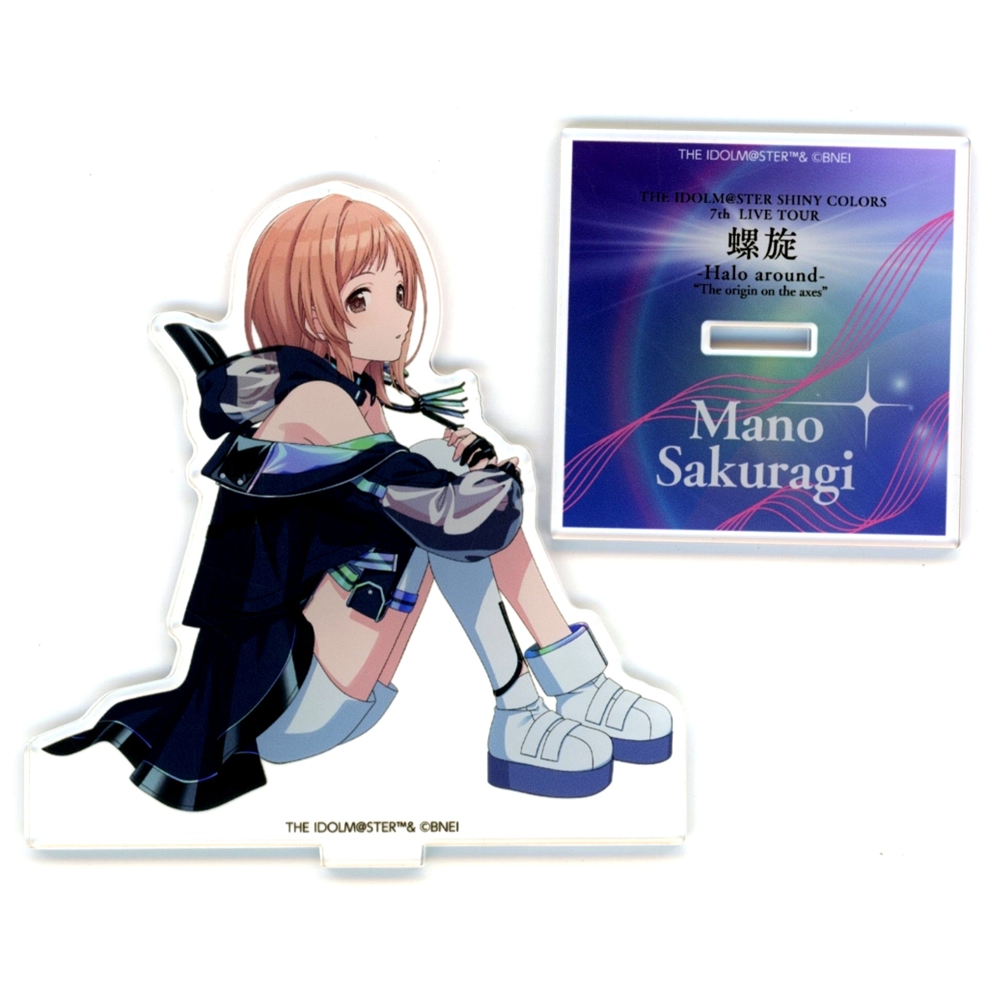 Mano Sakuragi 7th LIVE TOUR Ver. Official Acrylic Stand The Idolmaster Shiny Colors [USED]