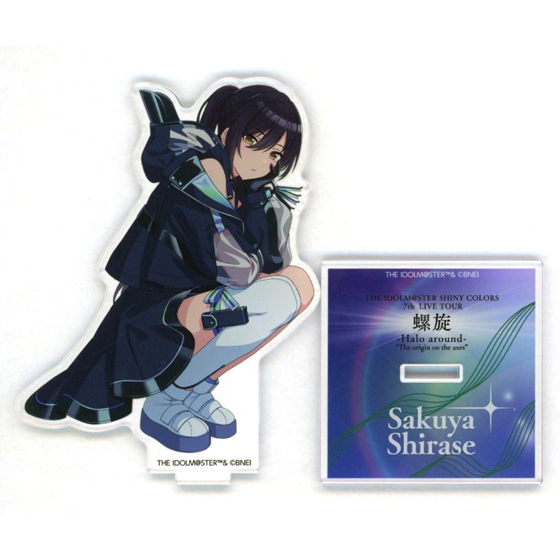 Sakuya Shirase The Idolmaster Shiny Colors Official Acrylic Stand 7th LIVE TOUR ver. [USED]