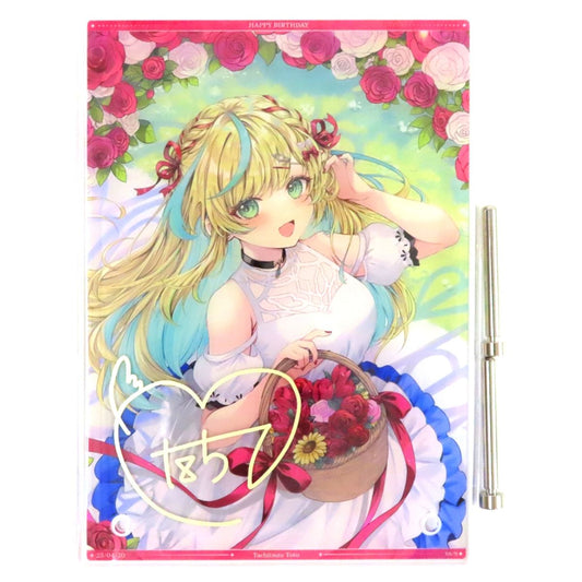 Tachitsute Toto A5 Acrylic Panel Replica Autograph Virtual YouTuber Nijisanji Tachitsute Toto Birthday 2025 Bonus Item Single Item [USED]