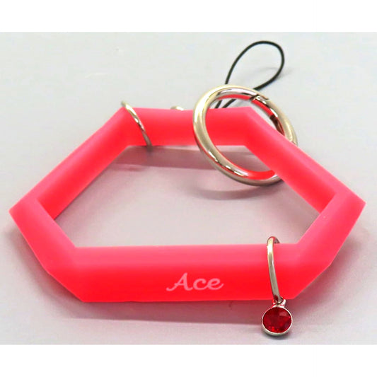 Ace Trappola Disney Twisted-Wonderland 3D Magical Live Blazing Jewel Penlight Strap [USED]