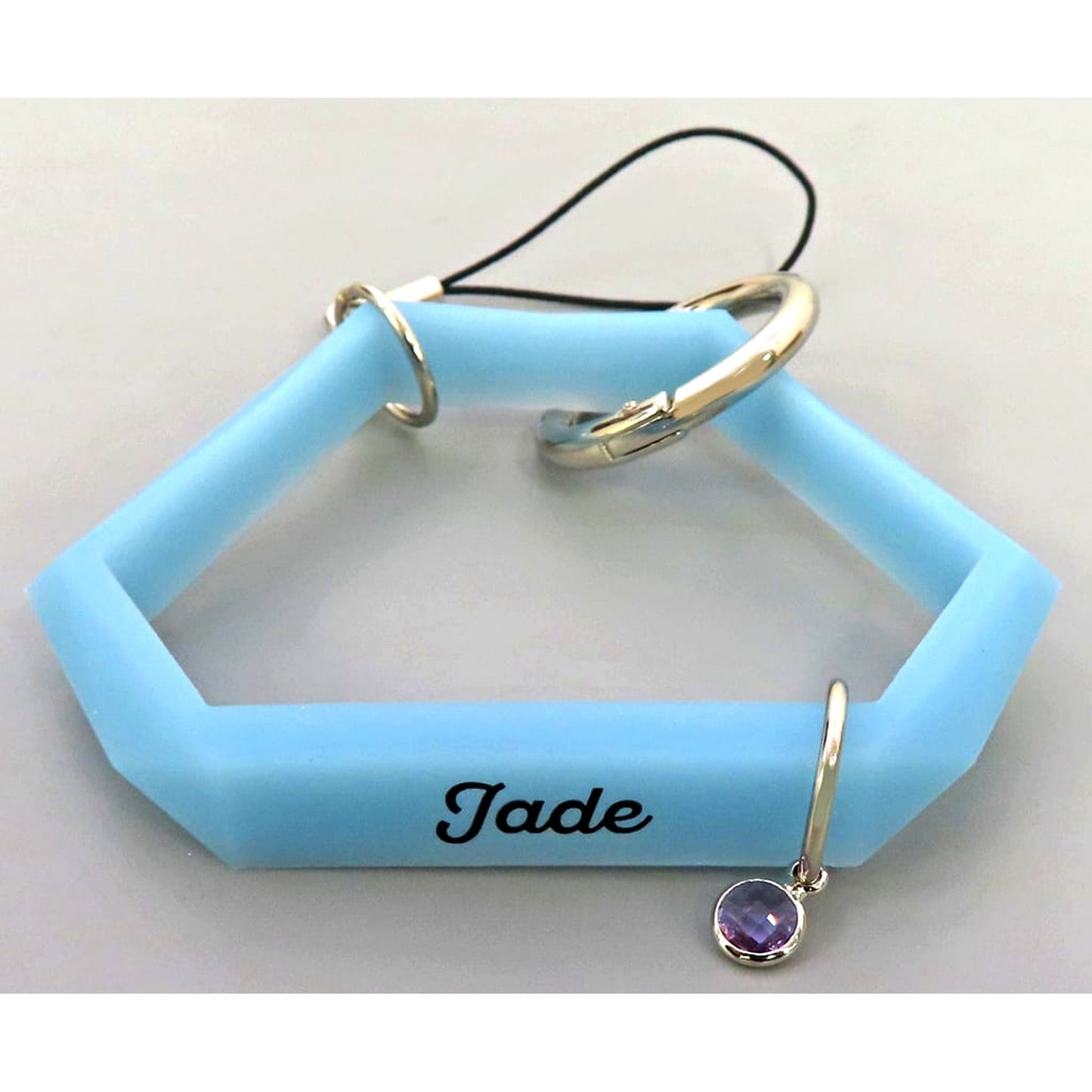 Jade Leech Disney Twisted-Wonderland 3D Magical Live Blazing Jewel Penlight Strap [USED]
