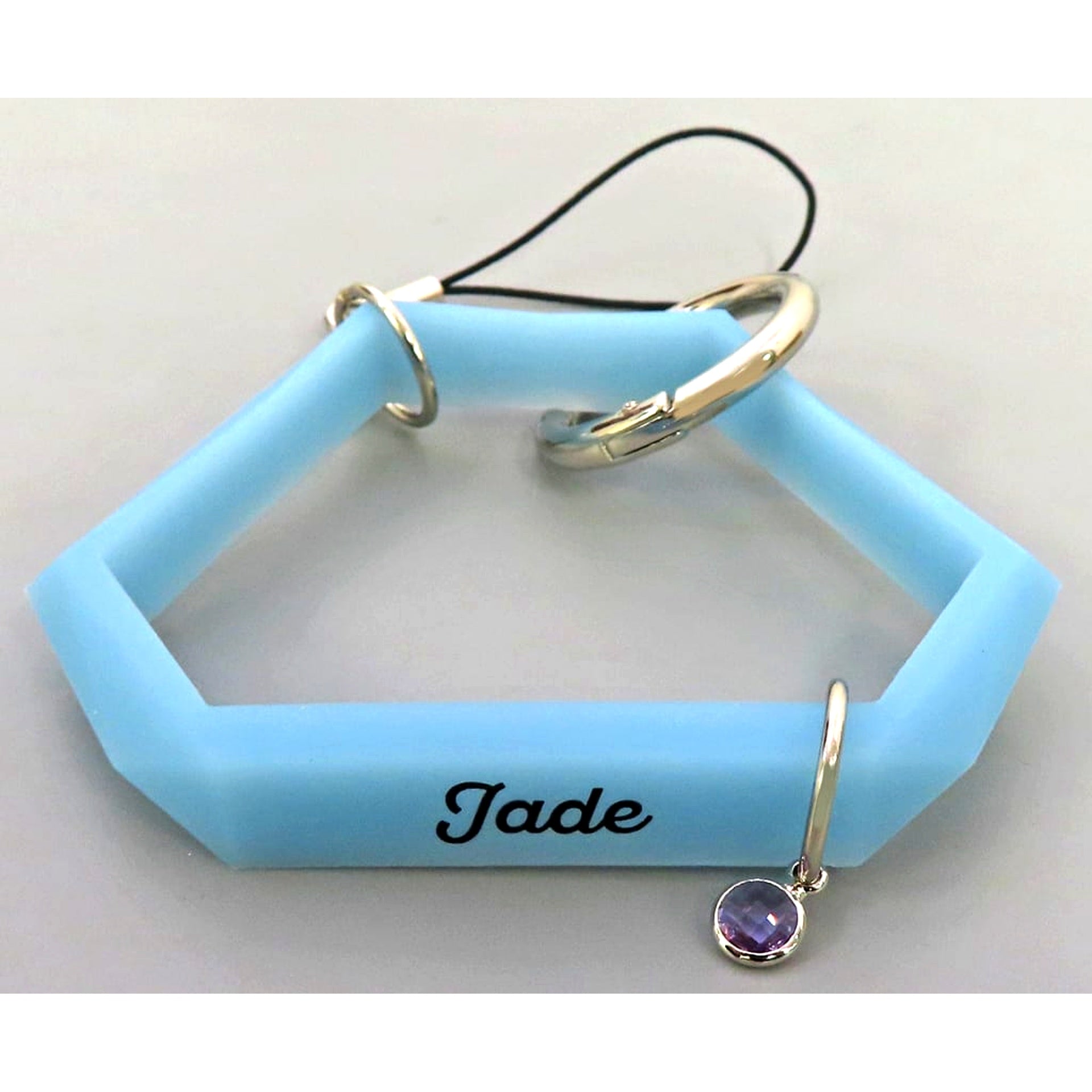 Jade Leech Disney Twisted-Wonderland 3D Magical Live Blazing Jewel Penlight Strap [USED]