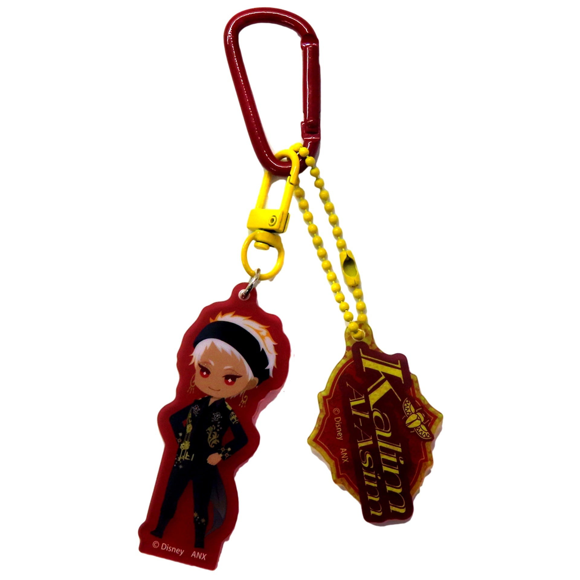 Kalim Al-Asim Disney Twisted-Wonderland 3D Magical Live -Blazing Jewel- Deformed Acrylic Charm [USED]