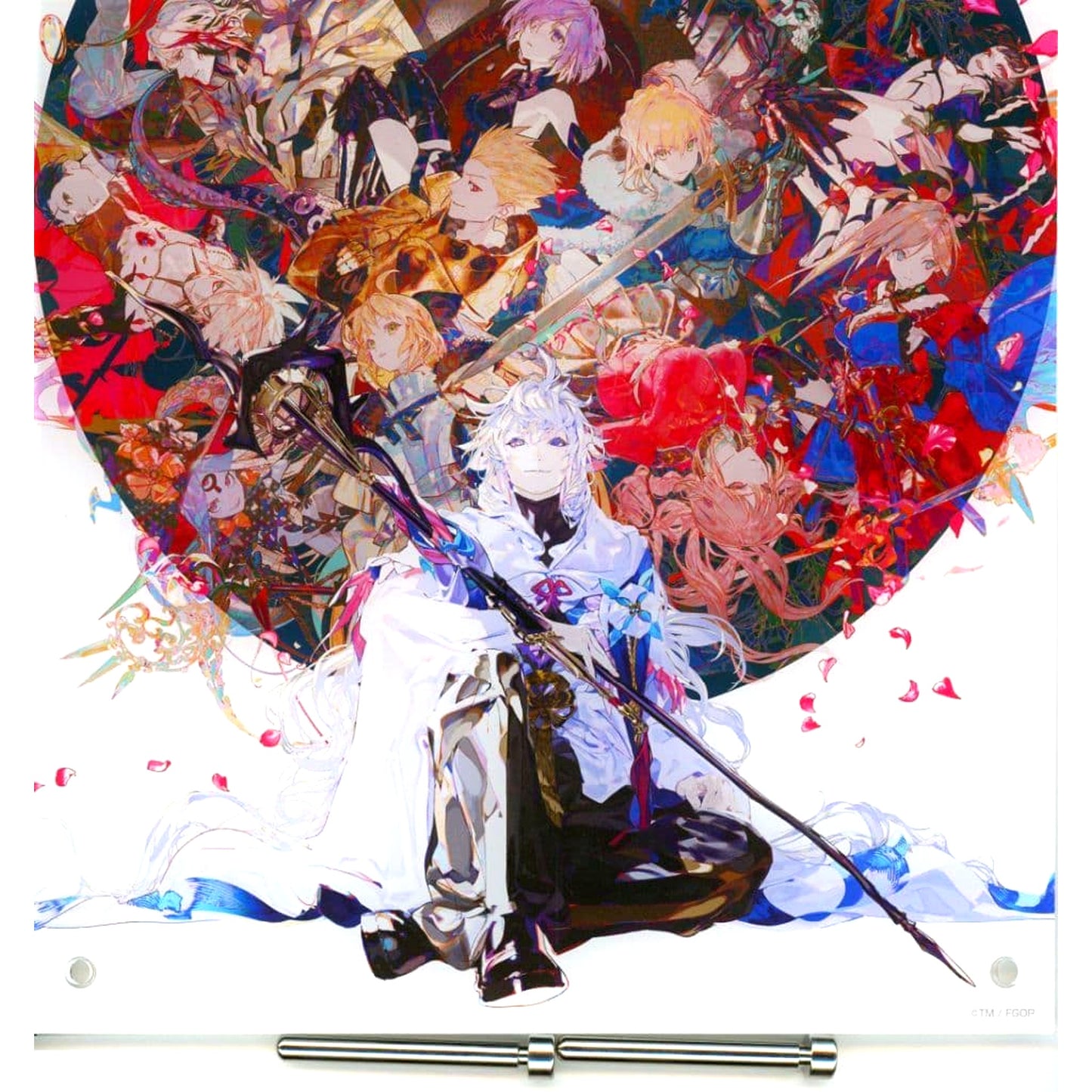 Fate/Grand Order Servant Art Chronicle Final Ascension Exhibition Main Visual Acrylic Plate [USED]