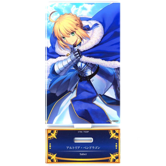 Saber Altria Pendragon Acrylic Stand Fate/Grand Order Servant Art Chronicle Final Ascension Exhibition [USED]