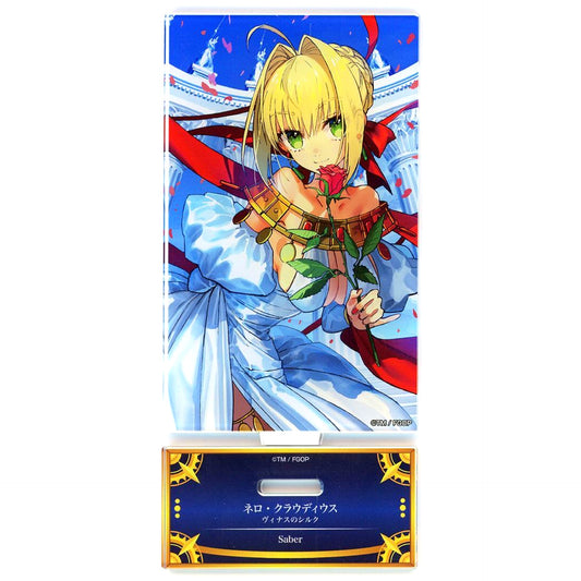 Saber Nero Claudius Venus Silk Acrylic Stand Fate/Grand Order Servant Art Chronicle Final Ascension Exhibition [USED]
