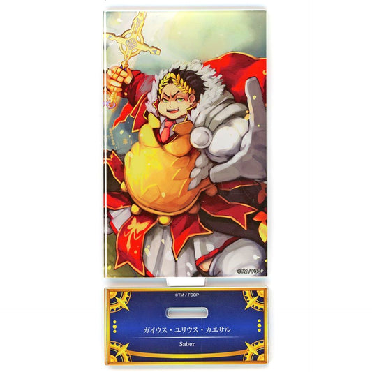 Gaius Julius Caesar Saber Fate/Grand Order Servant Art Chronicle Final Ascension Exhibition Acrylic Stand [USED]