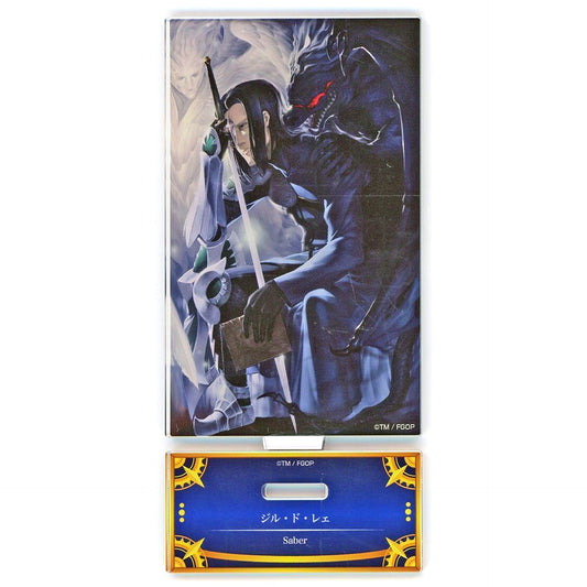 Saber Gilles de Rais Acrylic Stand Fate/Grand Order Servant Art Chronicle Final Ascension Exhibition [USED]