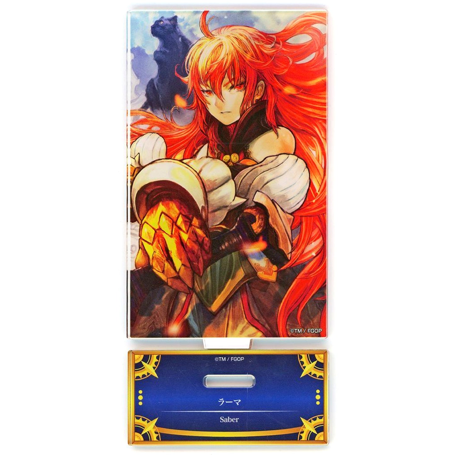Saber/Rama Fate/Grand Order Servant Art Chronicle Final Ascension Exhibition Acrylic Stand [USED]