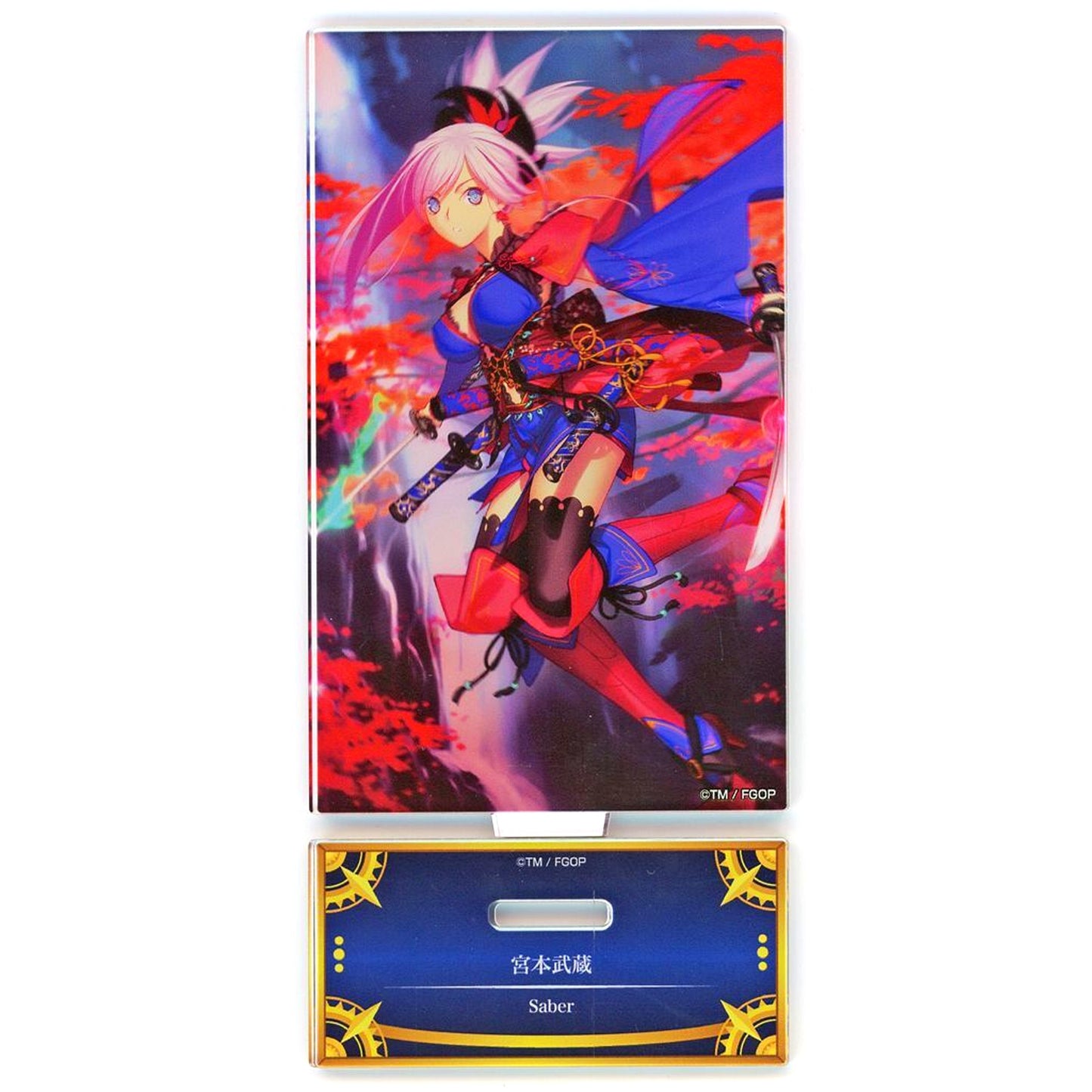 Miyamoto Musashi Saber Fate/Grand Order Acrylic Stand Servant Art Chronicle Final Ascension Exhibition [USED]