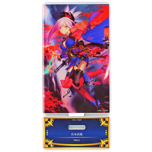 Miyamoto Musashi Saber Fate/Grand Order Acrylic Stand Servant Art Chronicle Final Ascension Exhibition [USED]
