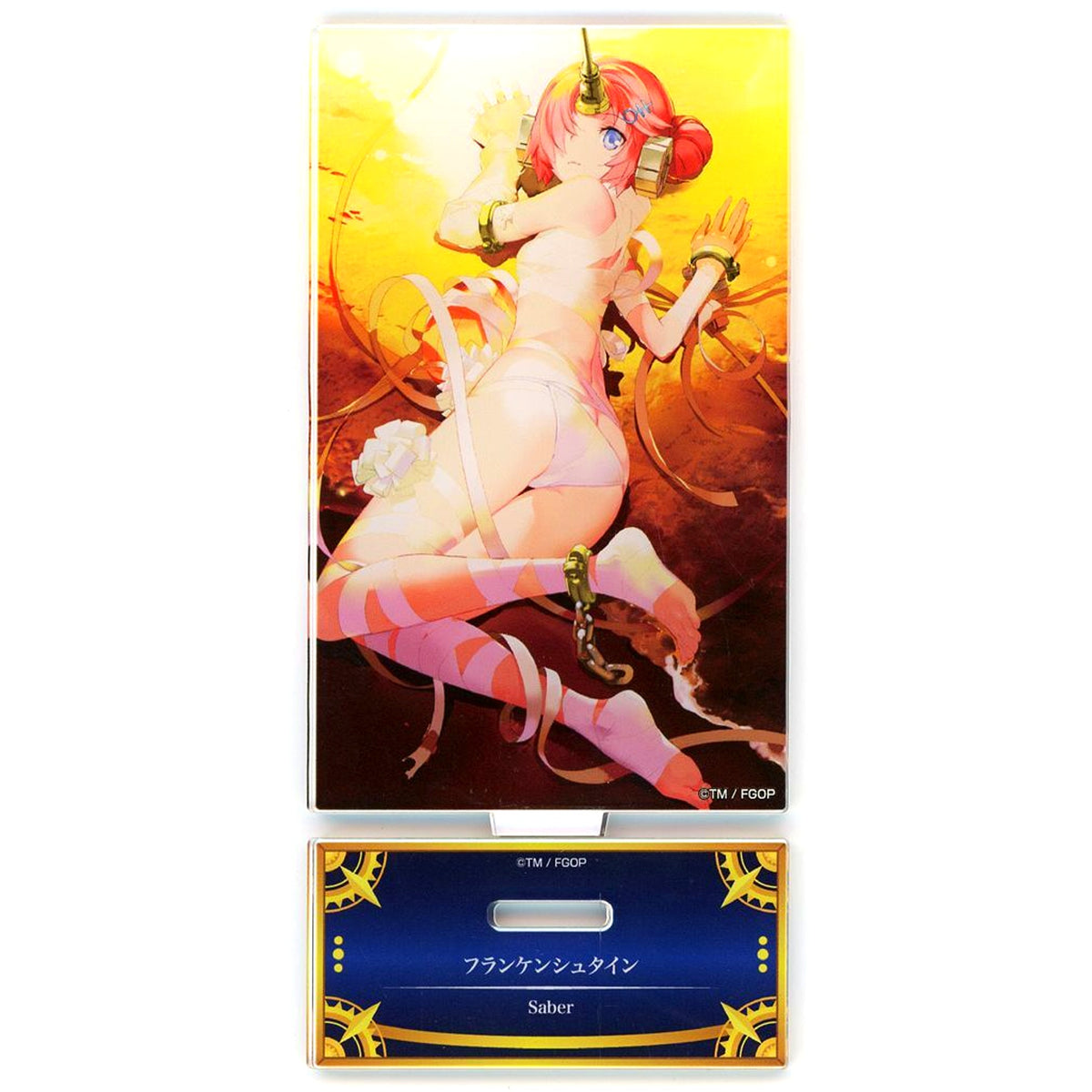 Saber/Frankenstein Fate/Grand Order Servant Art Chronicle Final Ascension Exhibition Acrylic Stand [USED]