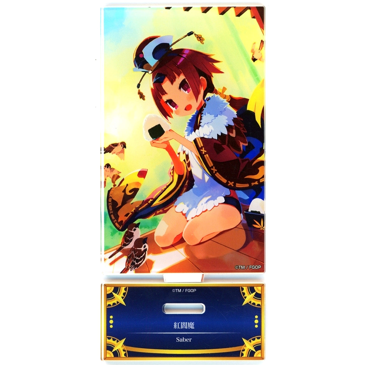 Beni-Enma Saber Fate/Grand Order Servant Art Chronicle Final Ascension Exhibition Acrylic Stand [USED]