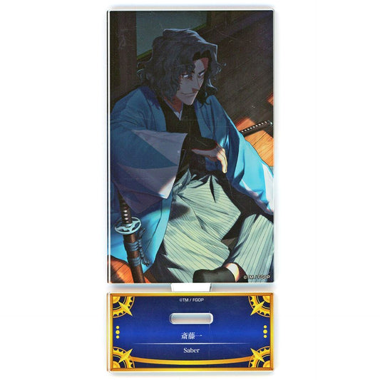 Saber Hajime Saito Acrylic Stand Fate/Grand Order Servant Art Chronicle [USED]