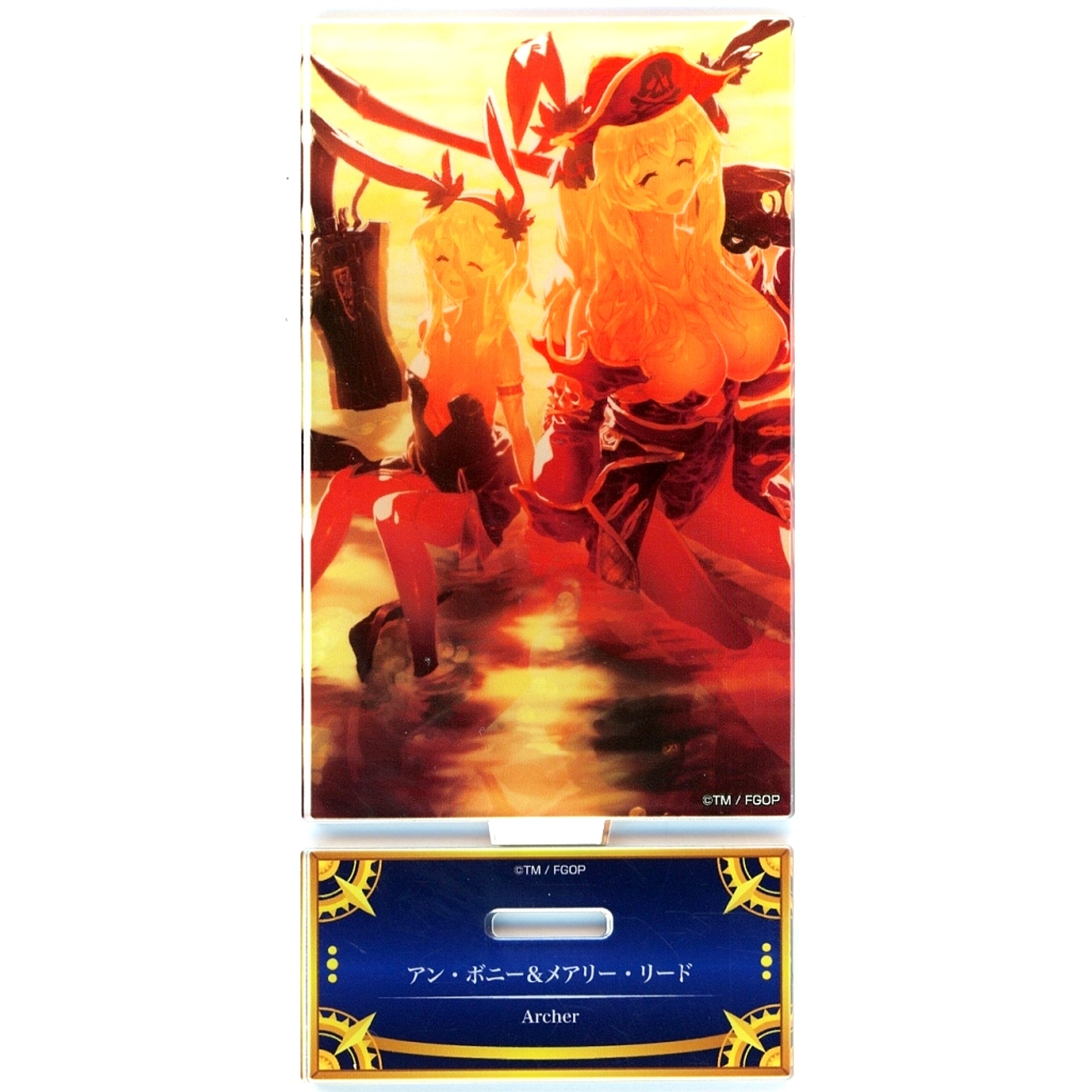 Anne Bonny & Mary Read Archer Fate/Grand Order Servant Art Chronicle Final Ascension Exhibition Acrylic Stand [USED]
