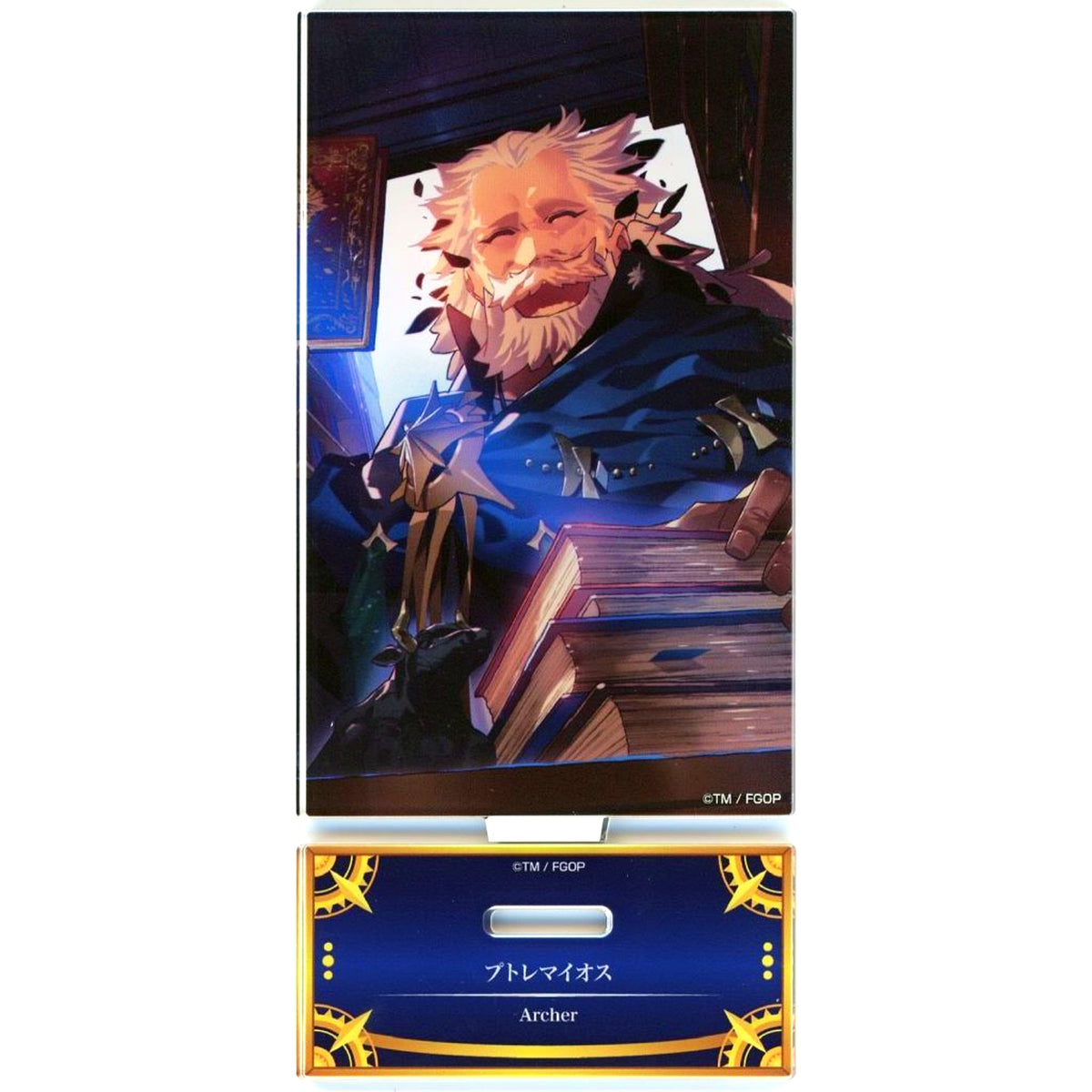 Ptolemy Archer Fate/Grand Order Servant Art Chronicle Final Ascension Exhibition Acrylic Stand [USED]