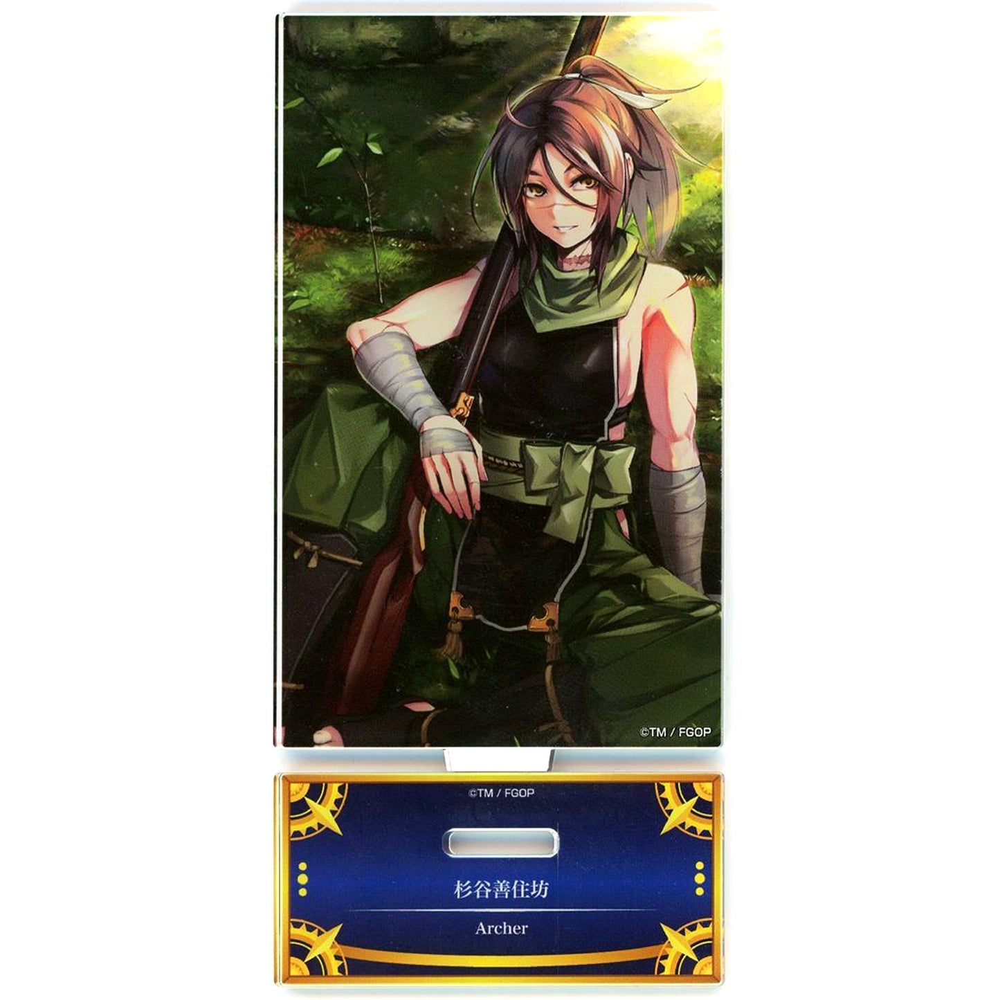 Archer/Sugitani Zenjubo Fate/Grand Order Servant Art Chronicle Final Ascension Exhibition Acrylic Stand [USED]