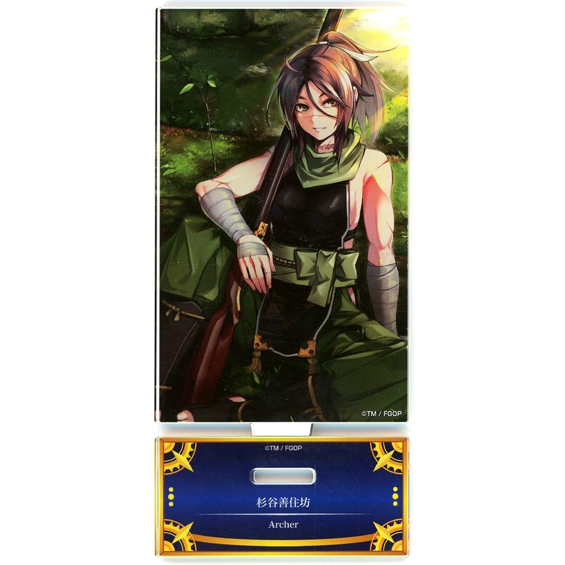Archer/Sugitani Zenjubo Fate/Grand Order Servant Art Chronicle Final Ascension Exhibition Acrylic Stand [USED]